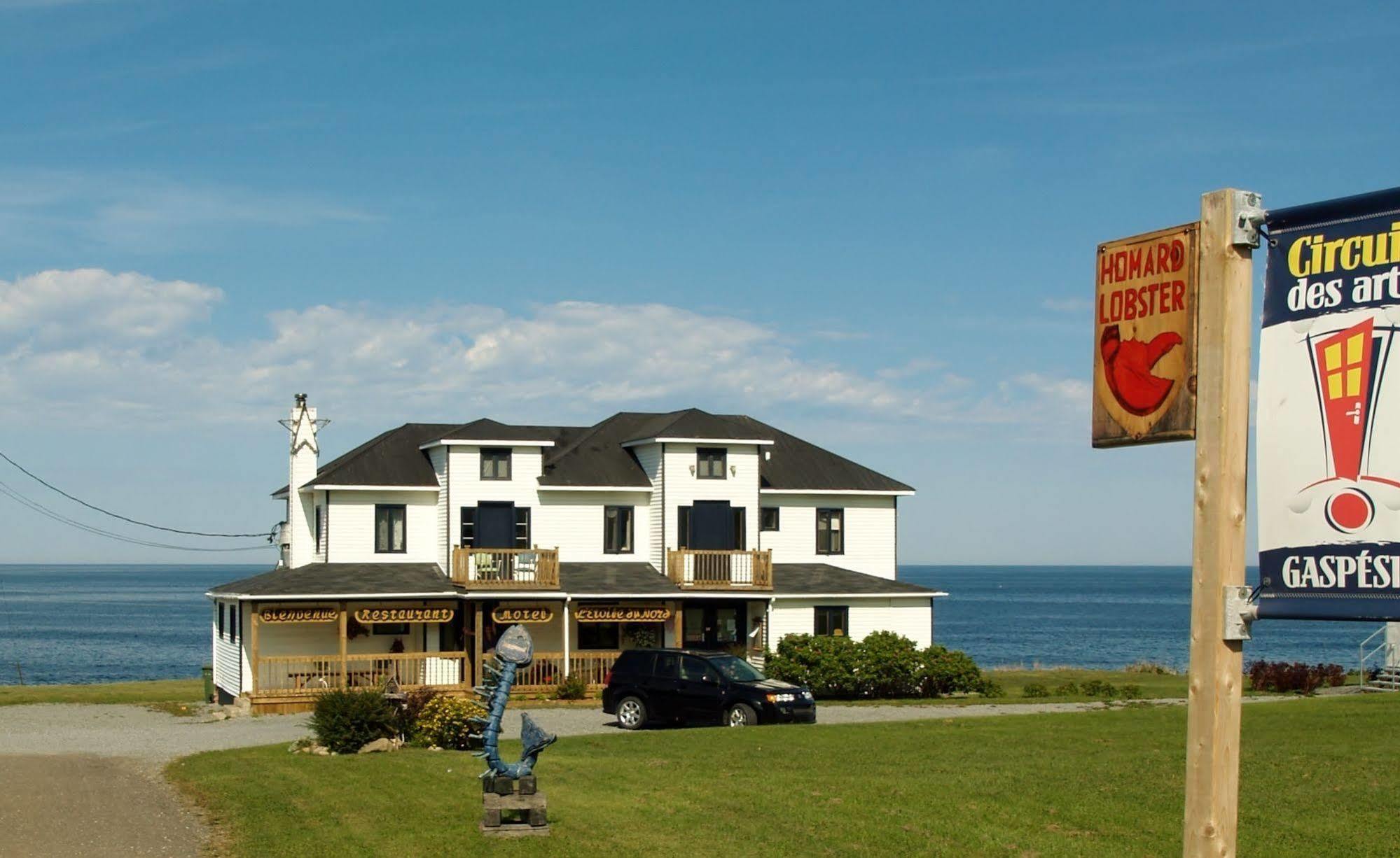Restaurant-Motel L'Etoile Du Nord Pointe a la Fregate Exterior foto